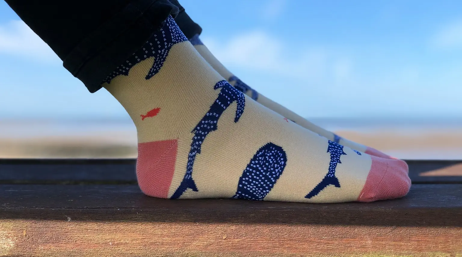 Socks supporting wildlife conservation