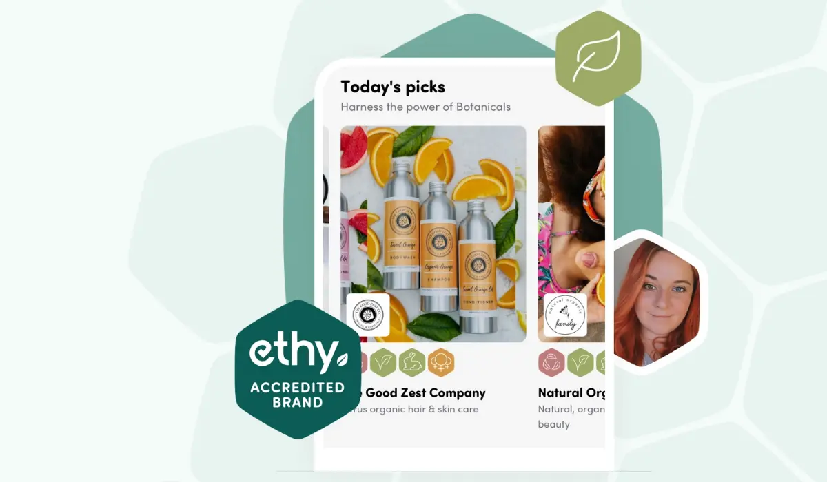 ethy is built on a simple, but powerful vision: A world where shopping doesn't come at the expense of the environment, people or animals. 