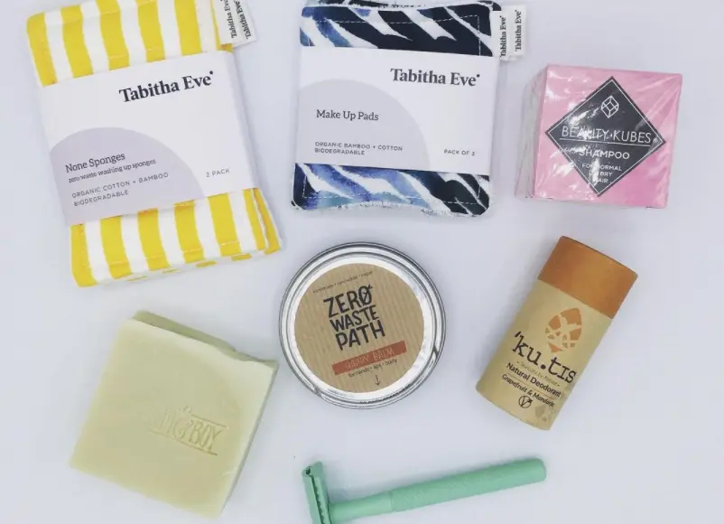 Zero-waste, plastic free items for everyday life