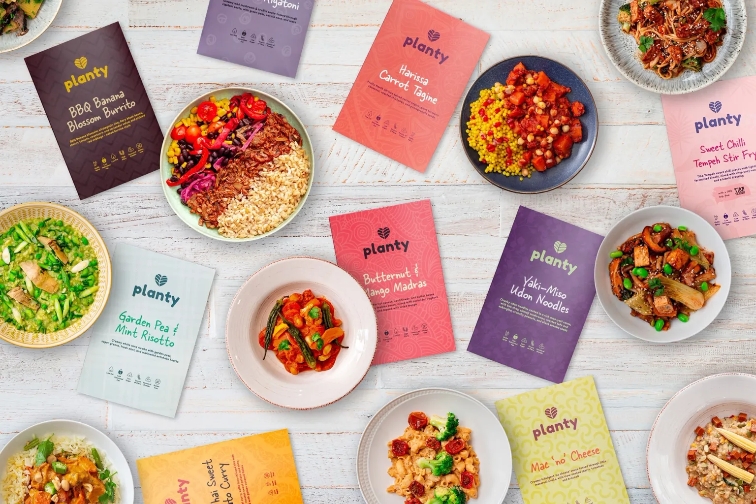 Plant based meals + carbon neutral delivery