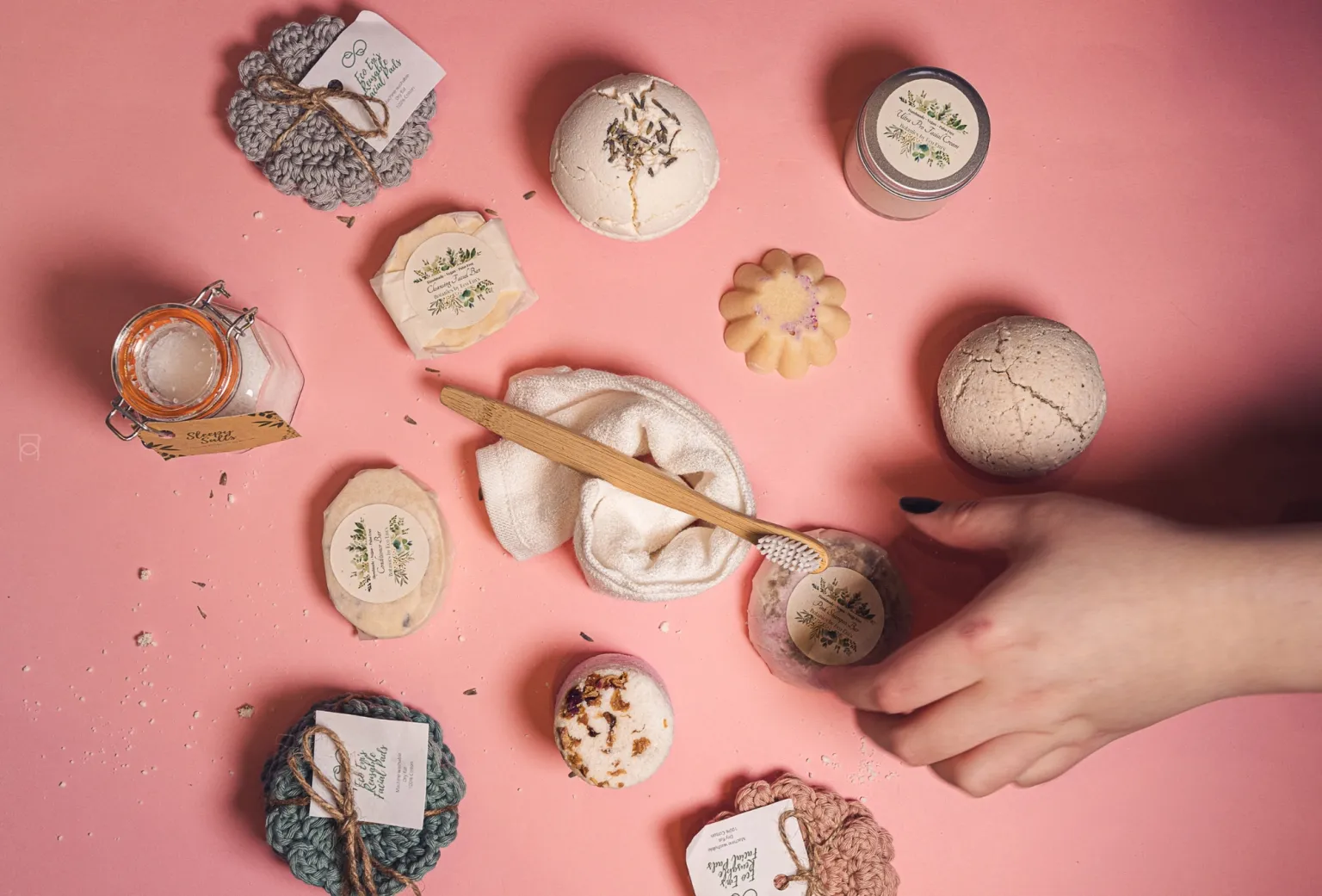 Everyday bathroom essentials with a twist