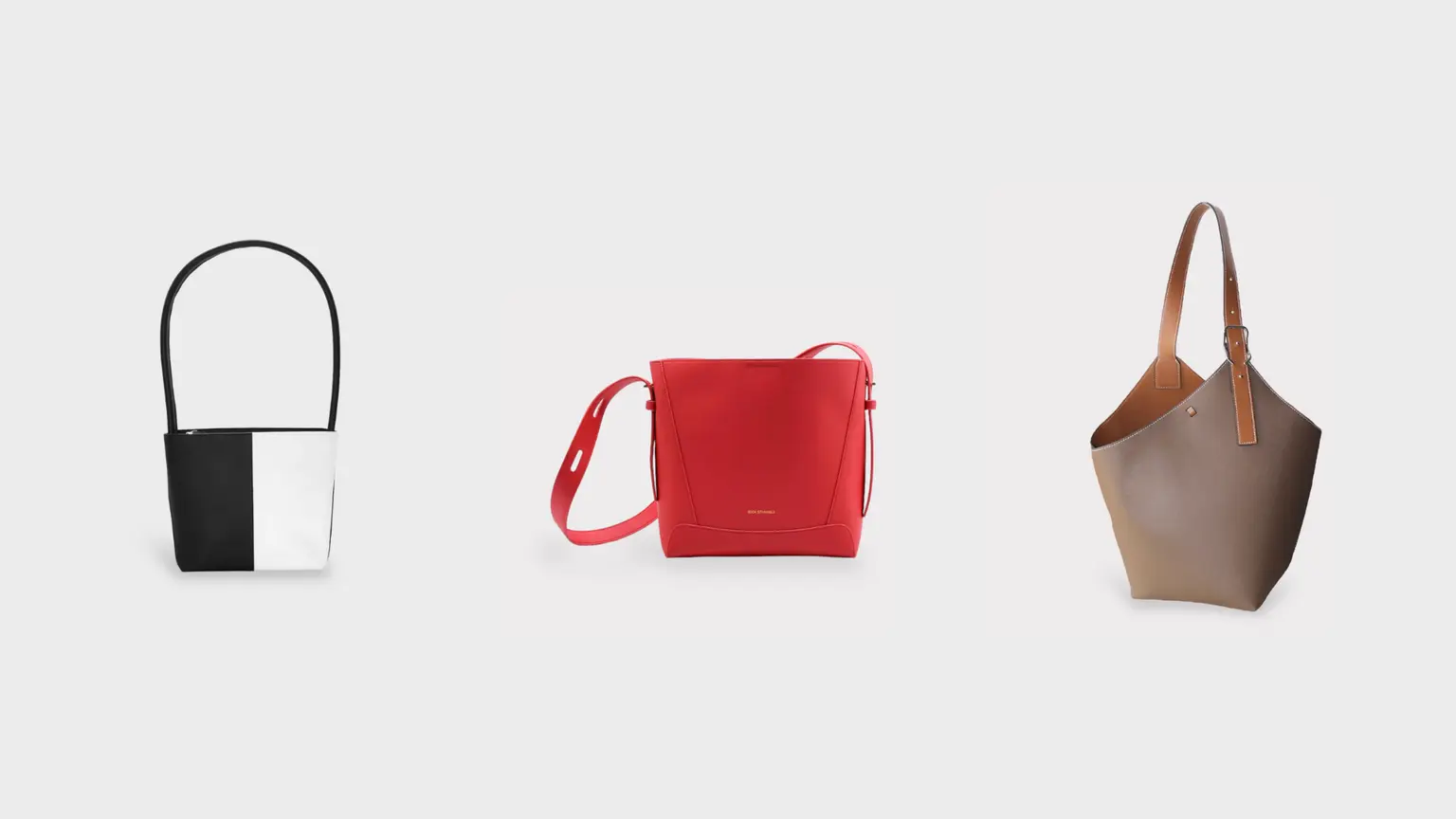 Luxury plant-based and recycled leather handbags