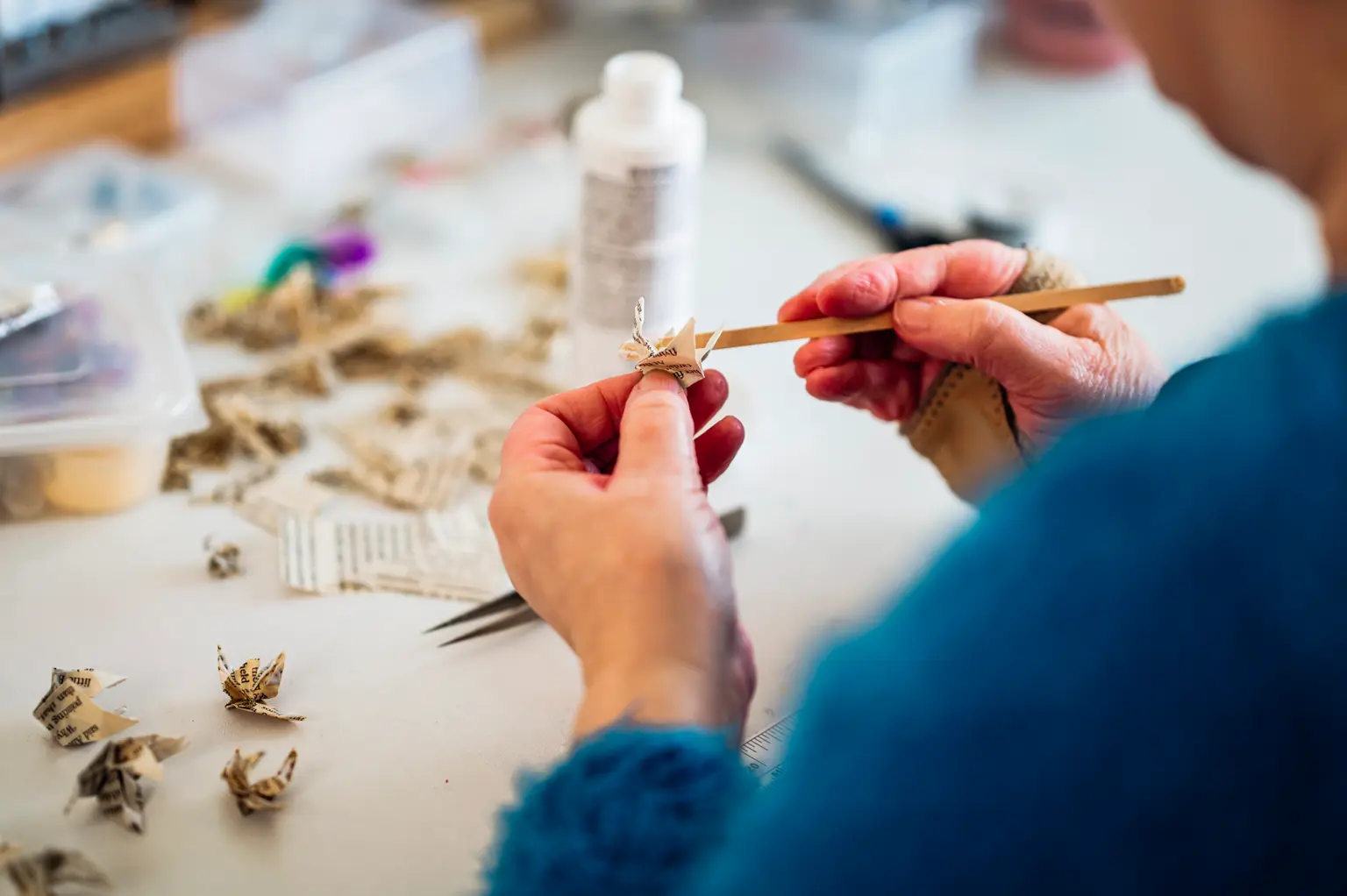 Paper2Pearls creates unique, environmentally-considerate jewellery and gifts, handmade from recycled paper taken from old books and sheet music. Each piece is one-of-a-kind, offering book lovers a chance to wear a personalised item crafted from their favourite classic novels or vintage music. With sustainability at its core, Paper2Pearls proudly supports responsible practices and is committed to reducing waste through its creative process.