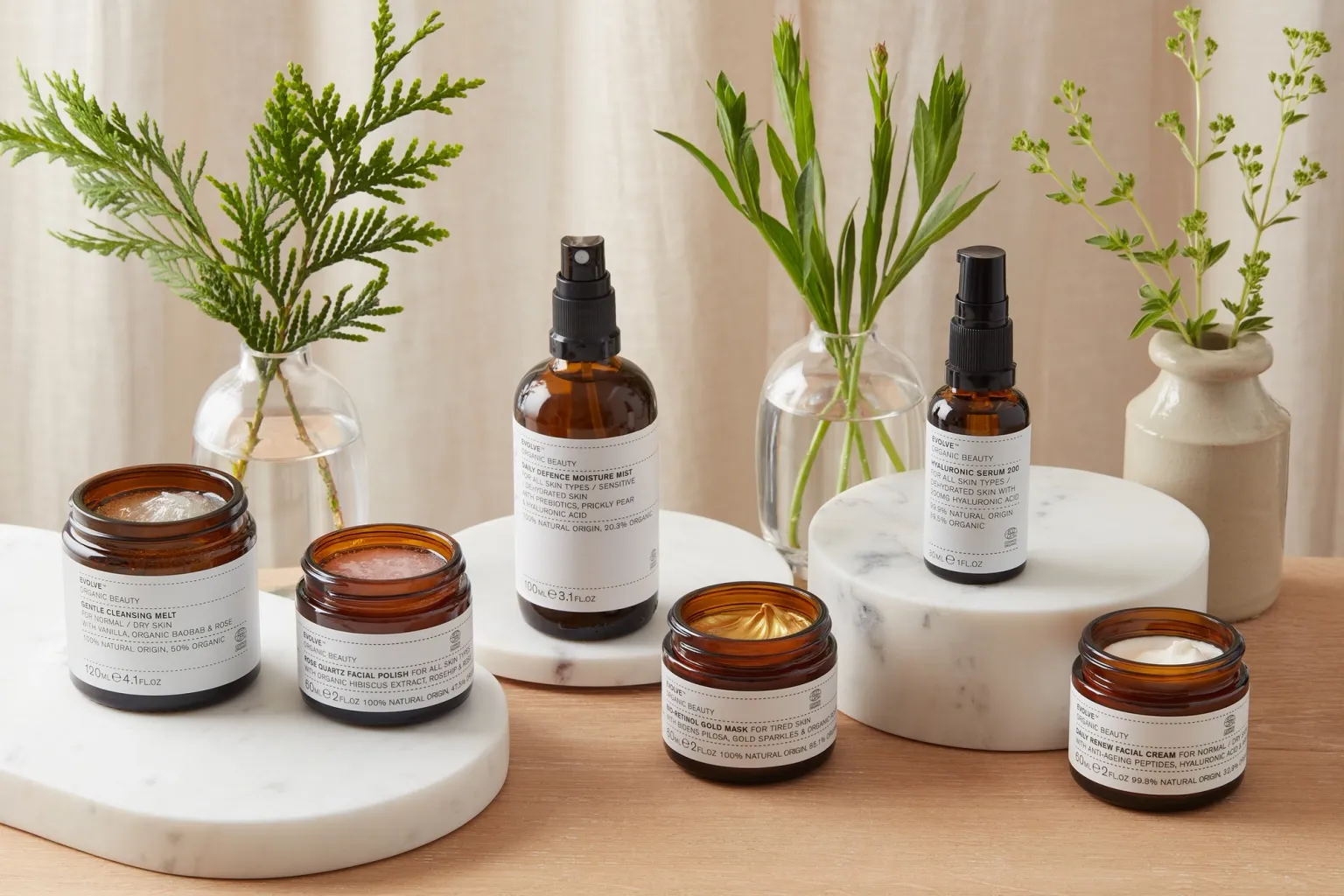 Evolve Organic Beauty is an independent British skincare brand creating natural, organic products designed to support both skin health and the planet. With formulas that are over 99 percent natural and made using carefully selected ingredients, the brand focuses on delivering effective results while working in harmony with the skin. Committed to sustainability and transparency, Evolve combines ethical sourcing, eco conscious packaging and responsible production to offer skincare that balances performance with purpose for conscious consumers.