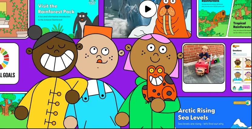 Environmental Learning Platform for Primary Schools