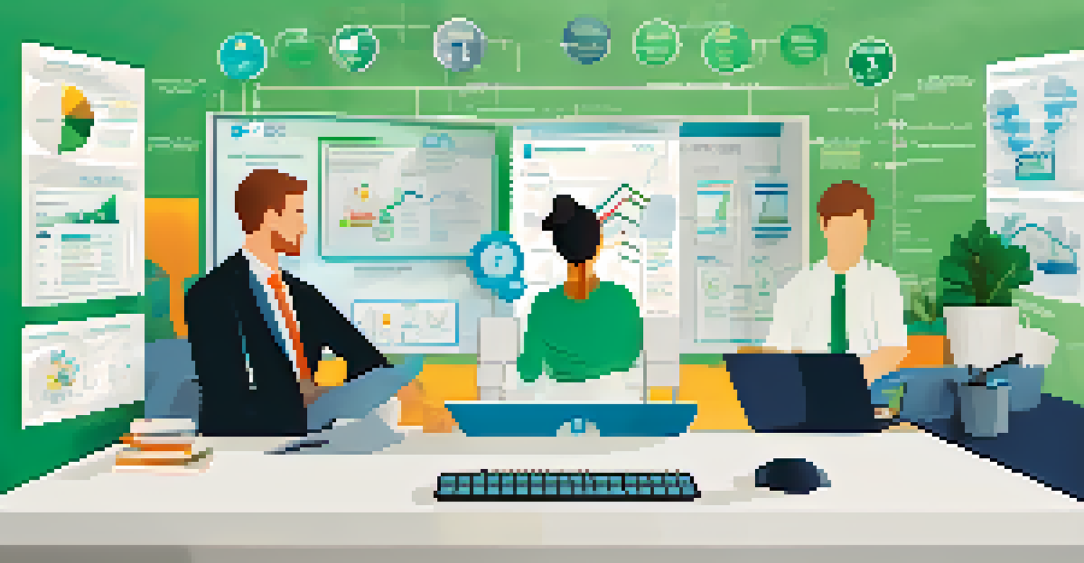 An infographic showing the relationship between mental health and productivity in a workplace context.