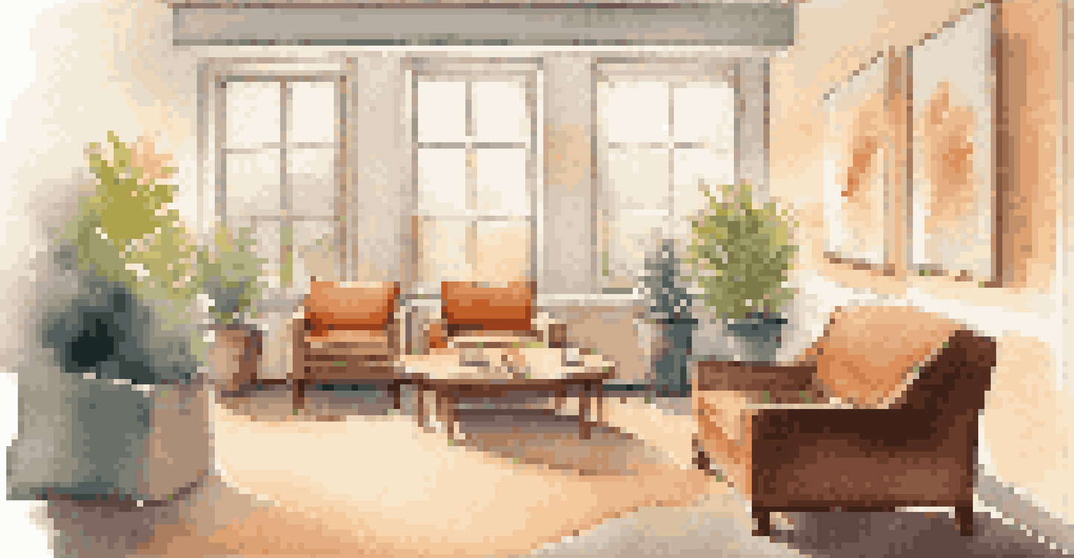 A cozy office corner with a leader and employee having a one-on-one meeting, surrounded by soft lighting, representing a supportive feedback environment.