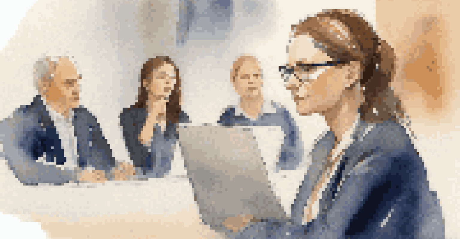 A close-up of a professional woman listening intently during a meeting, highlighting the importance of communication in the workplace.