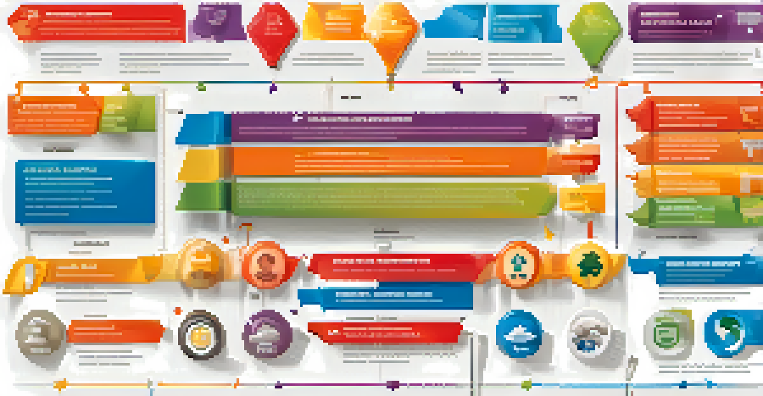 An infographic showcasing different employee benefits like health insurance and retirement plans in a colorful and clear layout.