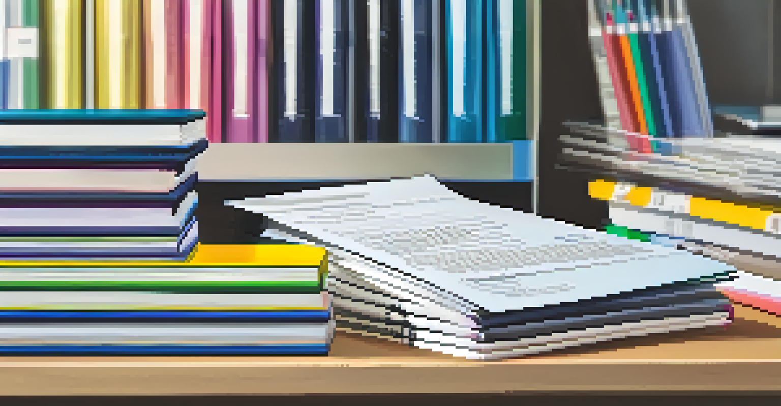 A display of various resume formats with glasses and a highlighter in a bright workspace.
