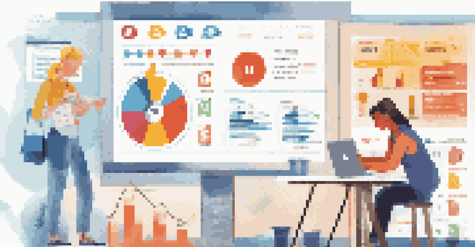 An infographic depicting a freelancer balancing skills, experience, and market research on a scale.