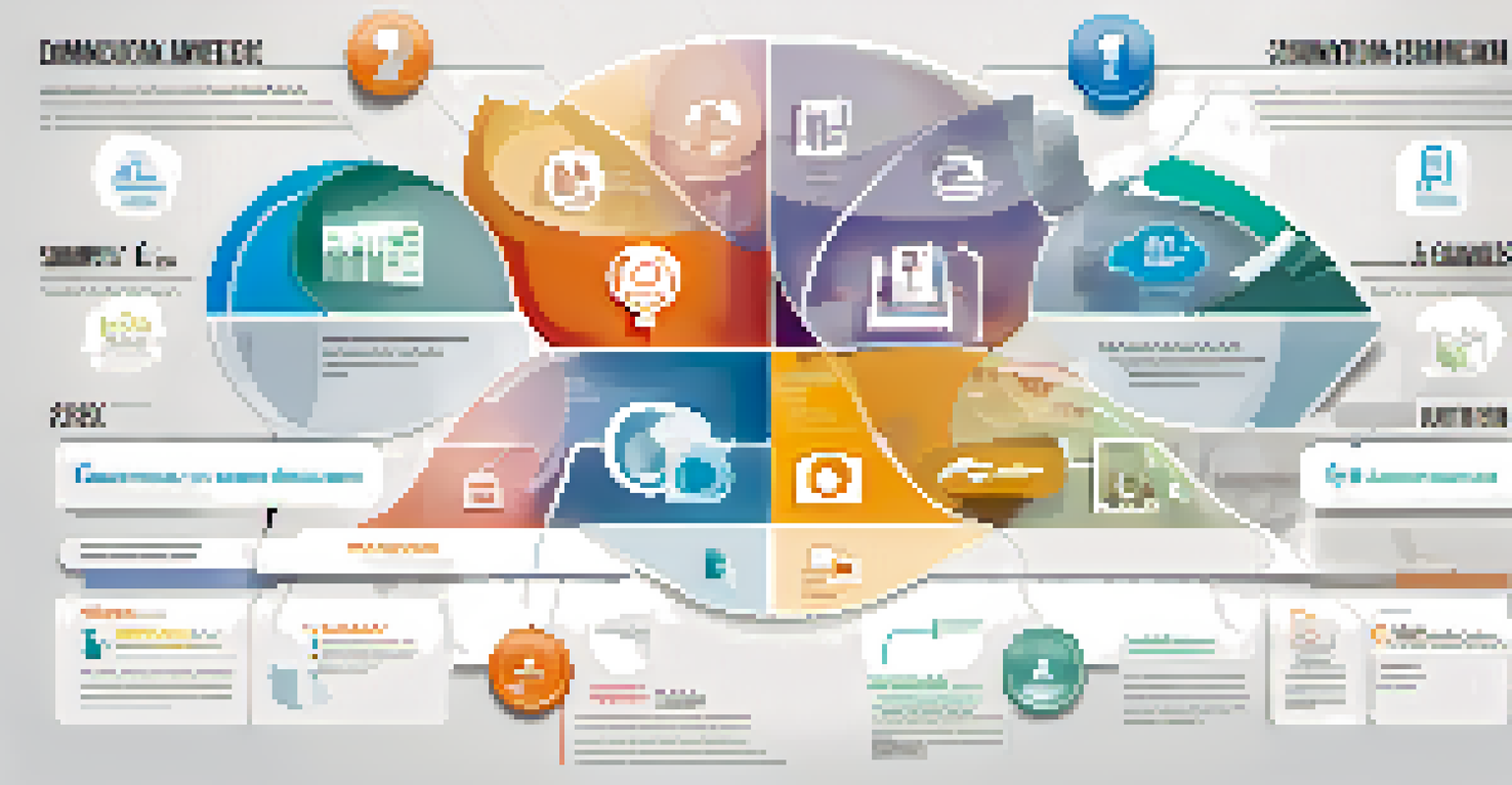 An infographic illustrating the key elements of clear communication with icons and a clean layout.