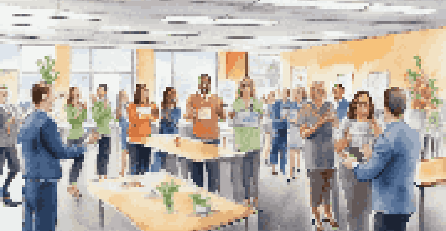 An employee receiving an 'Employee of the Month' certificate from a manager, with colleagues applauding in a cheerful office setting.