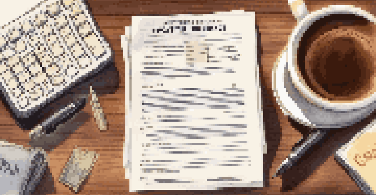 A well-organized employment contract on a wooden desk with a pen and calculator, highlighting overtime pay sections.
