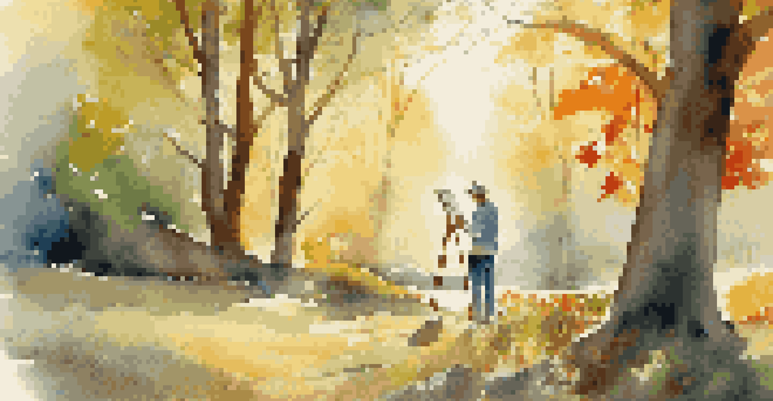 A person painting outdoors, surrounded by nature, with an easel, colorful paints, and a joyful expression.