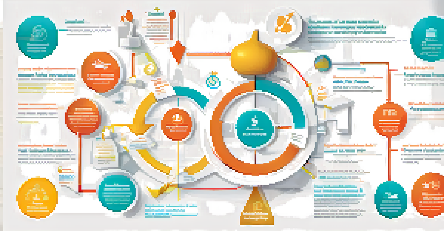 An infographic showing various employee benefits like health insurance and flexible work options with colorful icons.