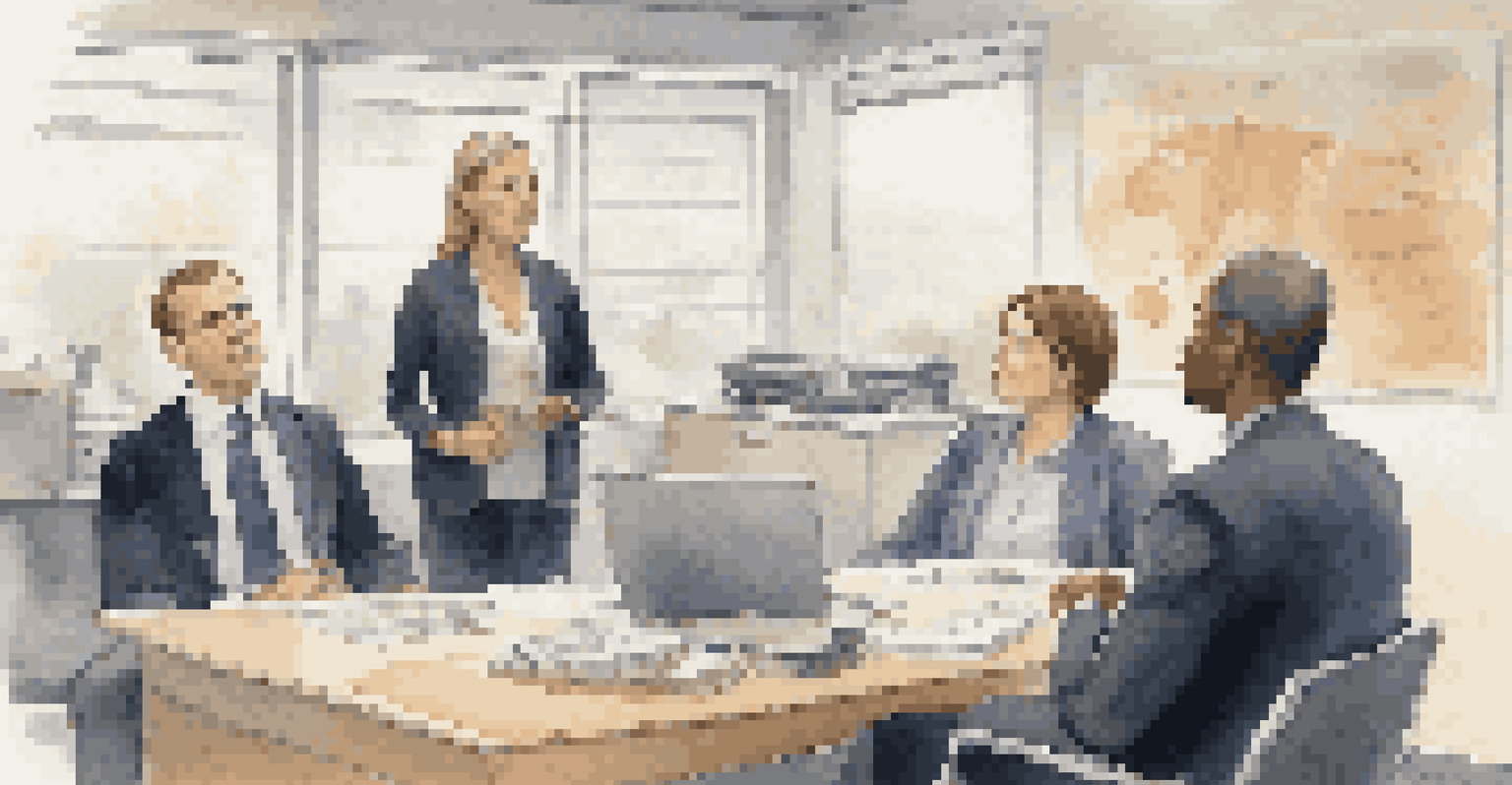 A leader practicing active listening with a team member in a calm office environment.