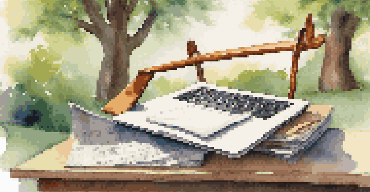 A close-up of a seesaw balancing a laptop and family photo, symbolizing the balance between career and personal life aspirations.