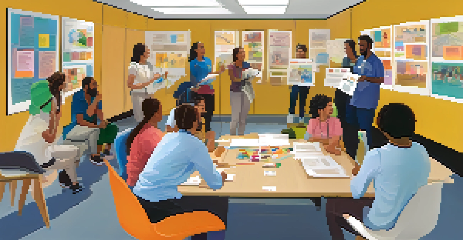 Employees participating in an interactive workshop, engaging in role-playing activities to foster understanding and empathy.