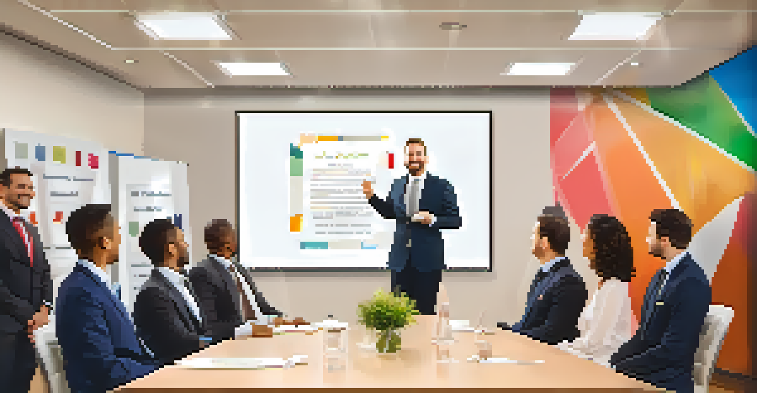 A leader presenting a certificate to an employee in a meeting room, showcasing recognition and appreciation.