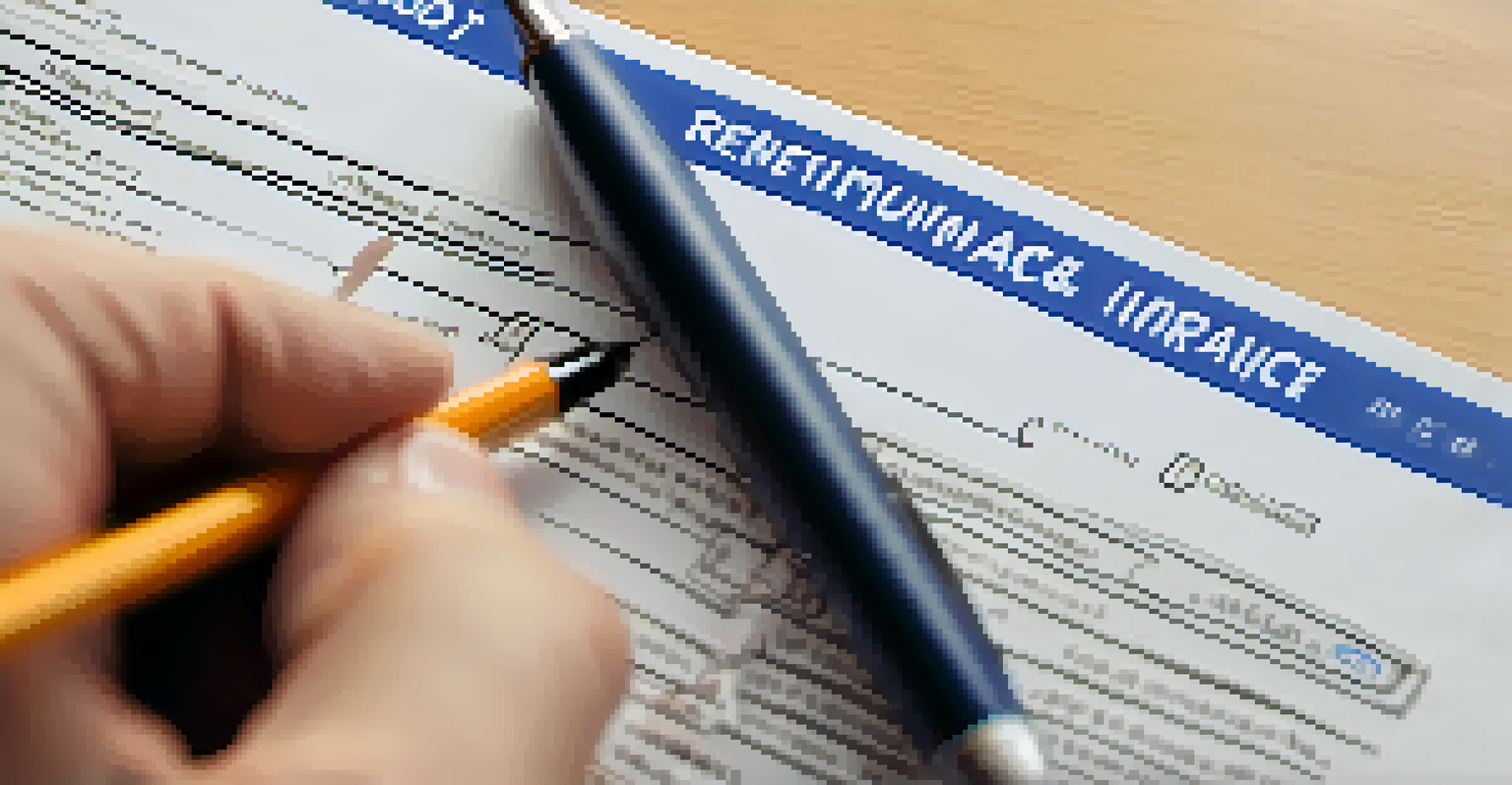 A hand holding a pen over a checklist of job benefits.