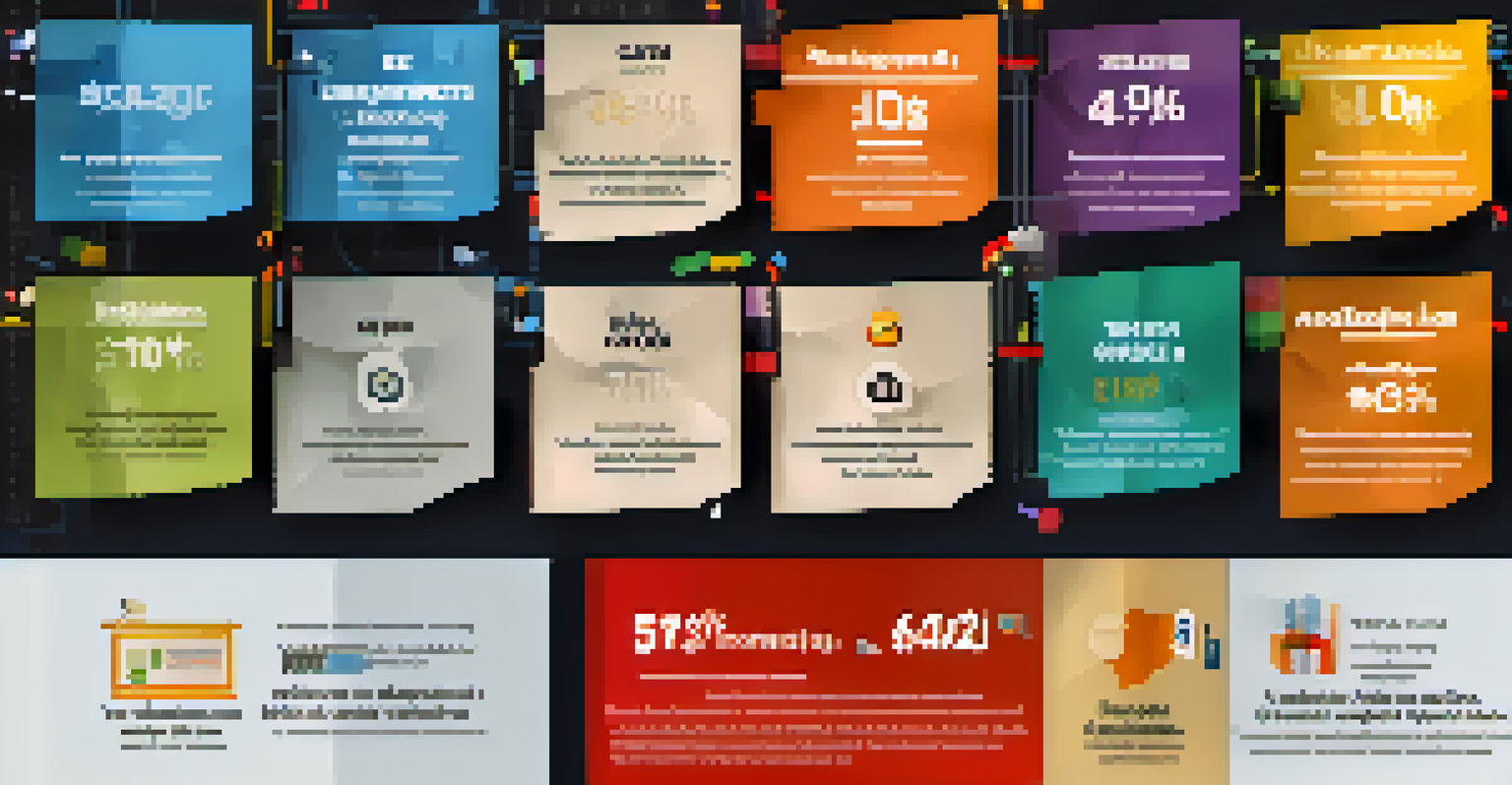 An infographic showing key job market metrics like unemployment rates and job growth.