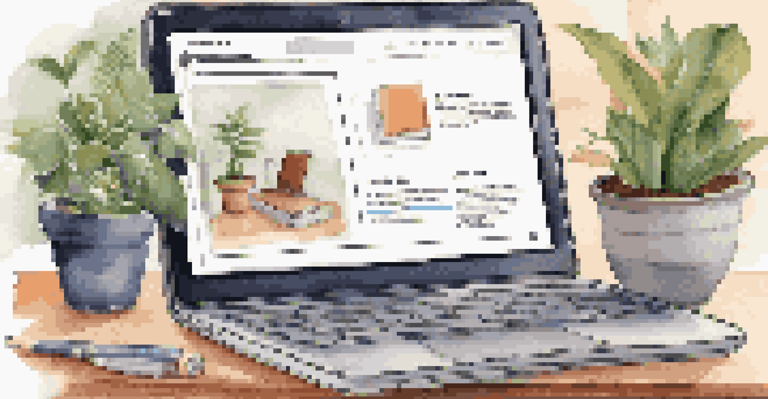 A laptop showing an online learning platform in a cozy study environment, symbolizing continuous learning.