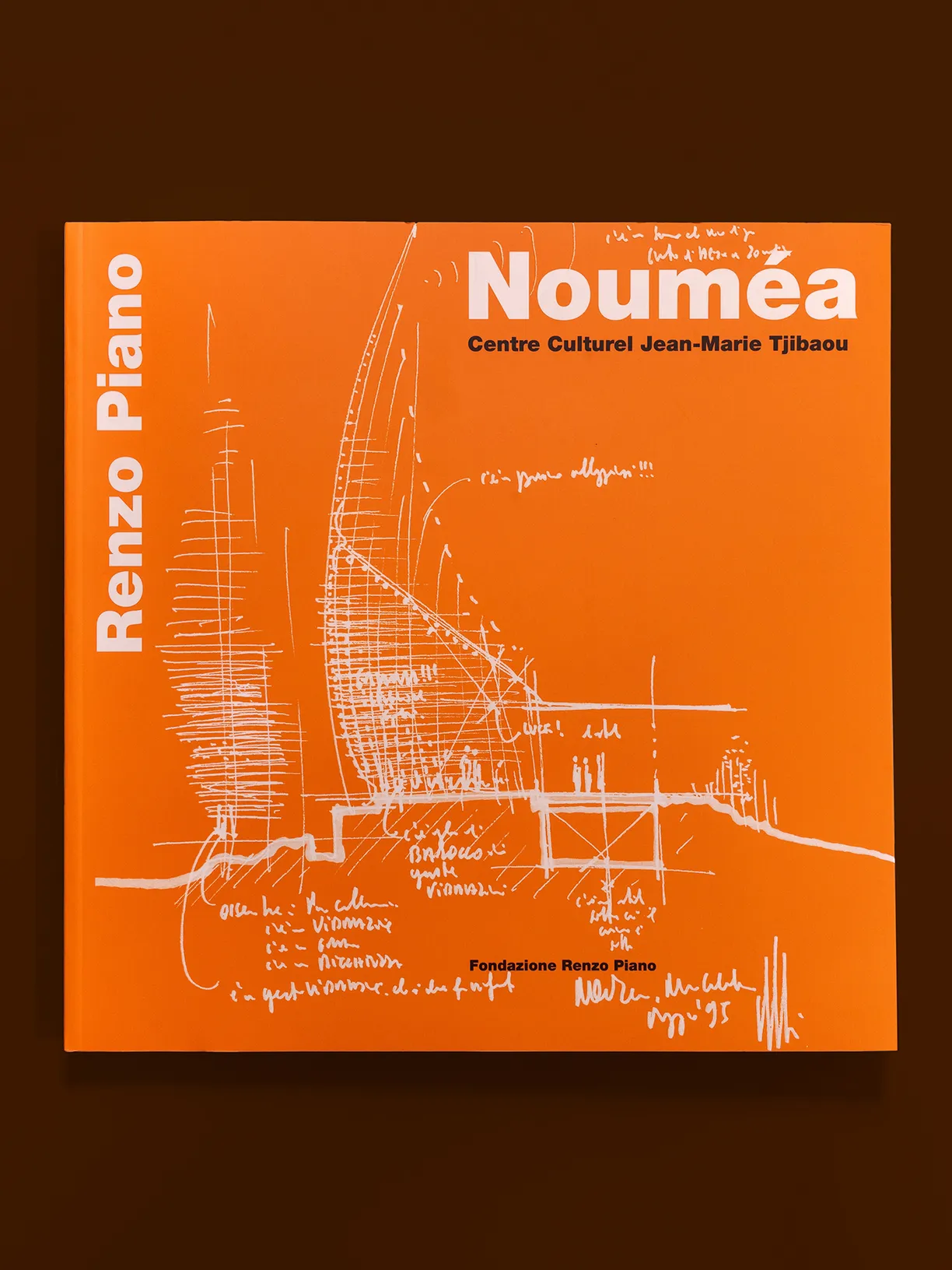 A book titled noumea by renzo piano