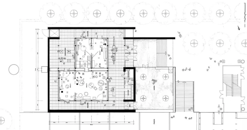 a black and white floor plan of a building .