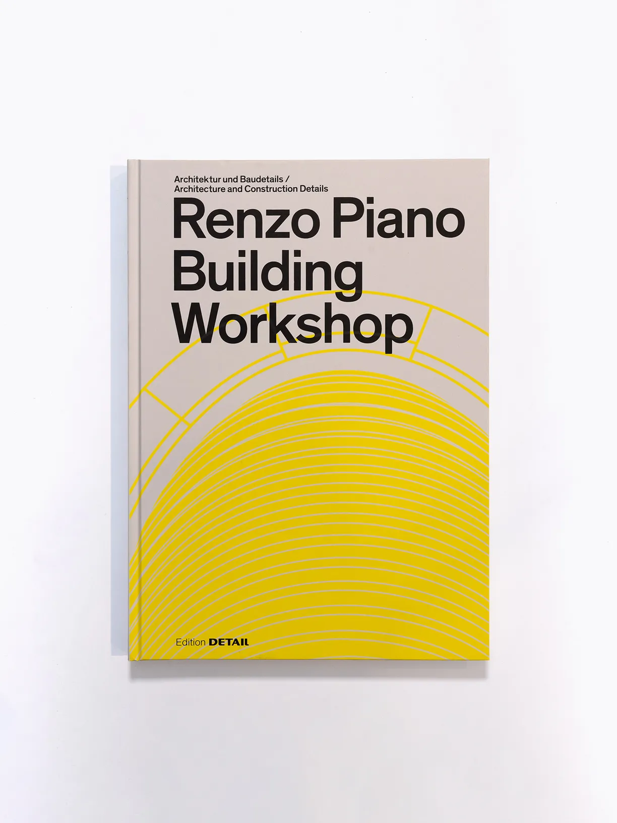 A book by renzo piano titled building workshop