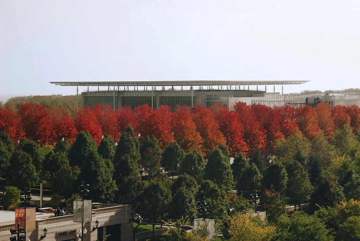 The Art Institute and Millenium Park