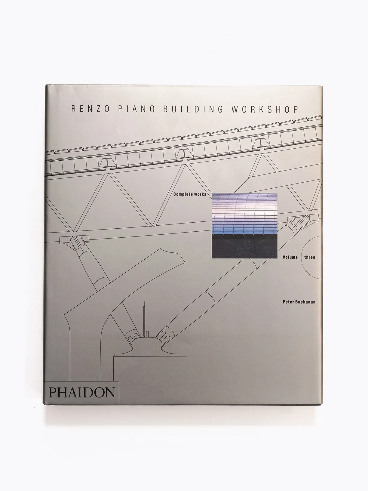 A book titled renzo piano building workshop by phaidon
