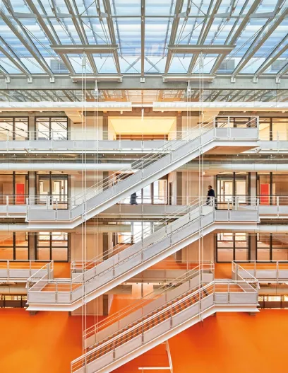 Atrium convenience stair