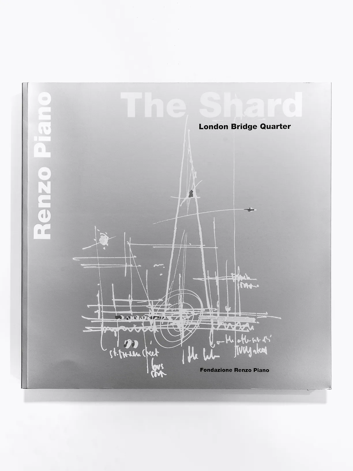 A book by renzo piano titled the shard london bridge quarter