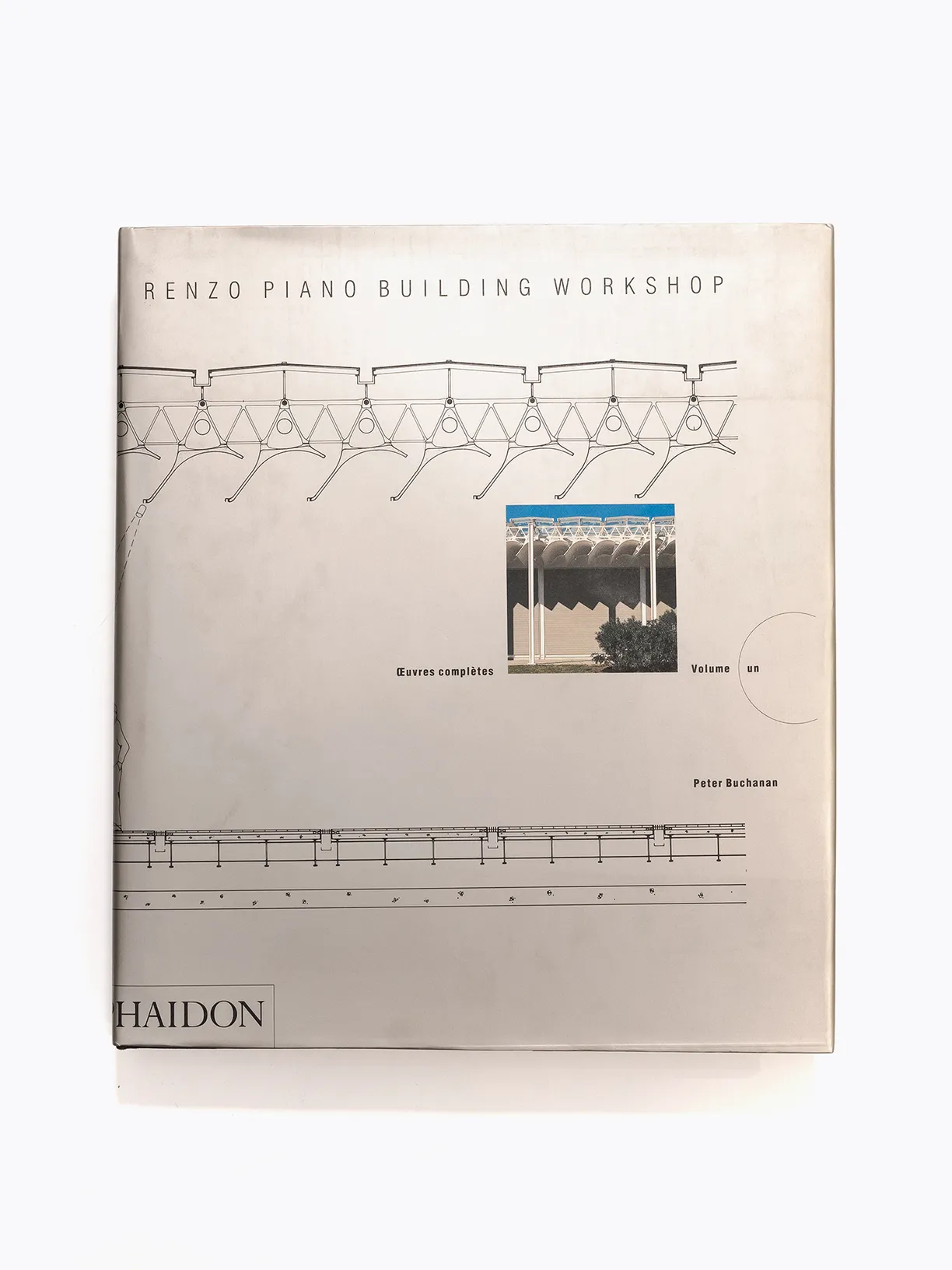 A book titled renzo piano building workshop by haidon