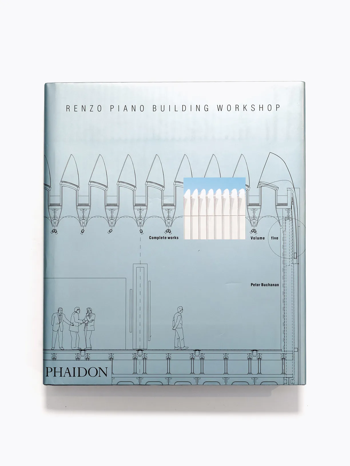 A book titled renzo piano building workshop by phaidon
