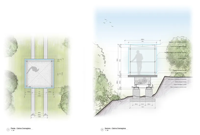 an aerial view of the floor plans of a building .