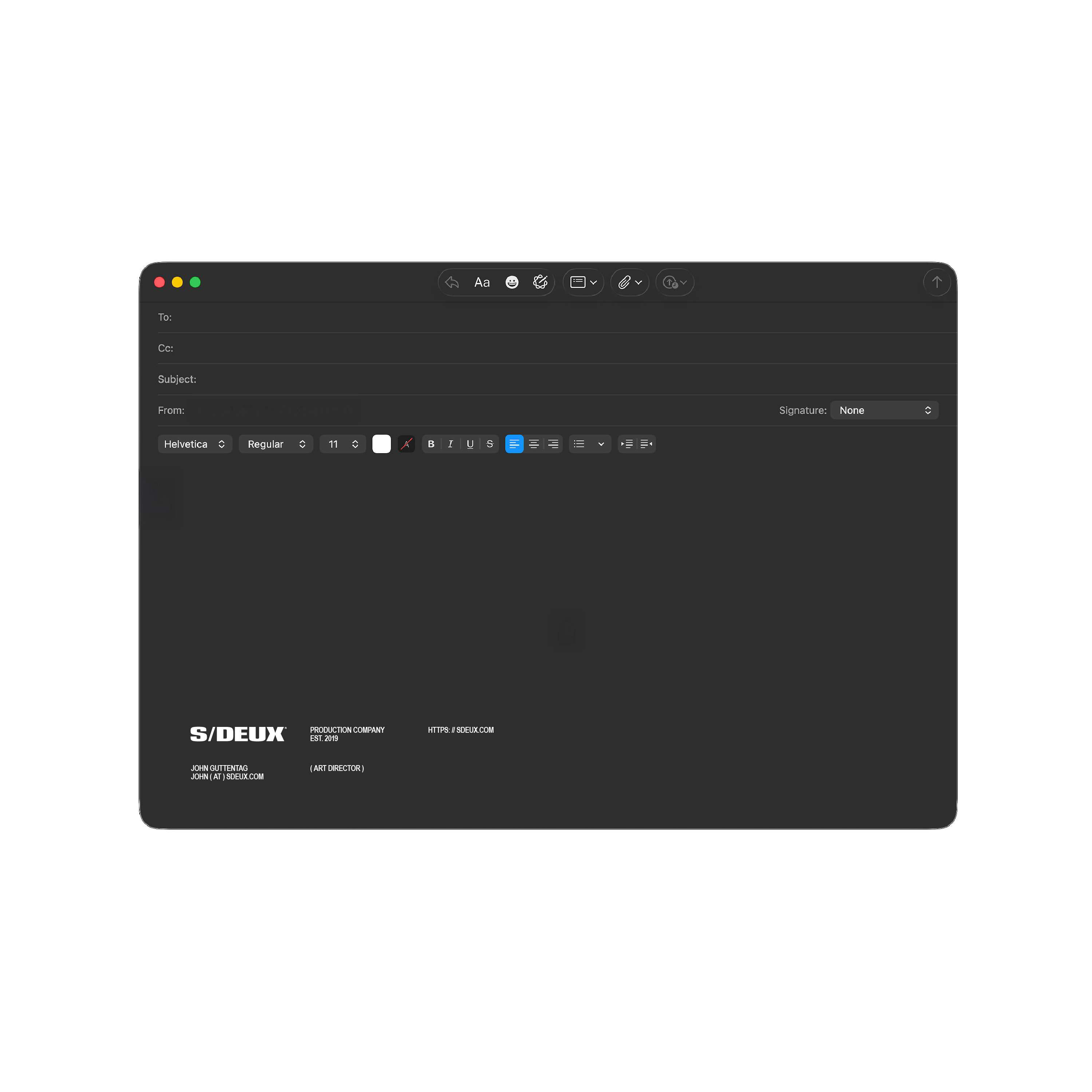S/DEUX — Identity System