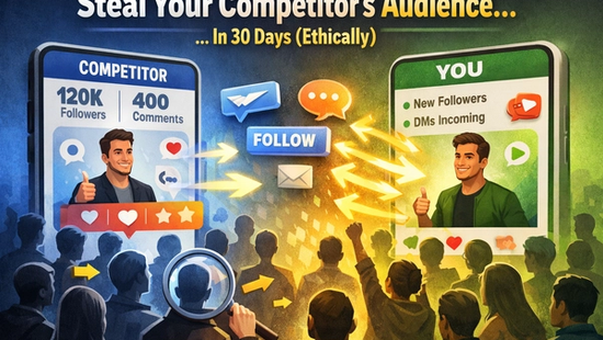 10 Practical (and Ethical) Ways to Steal Your Competitor’s Audience in 30 Days Using AI
