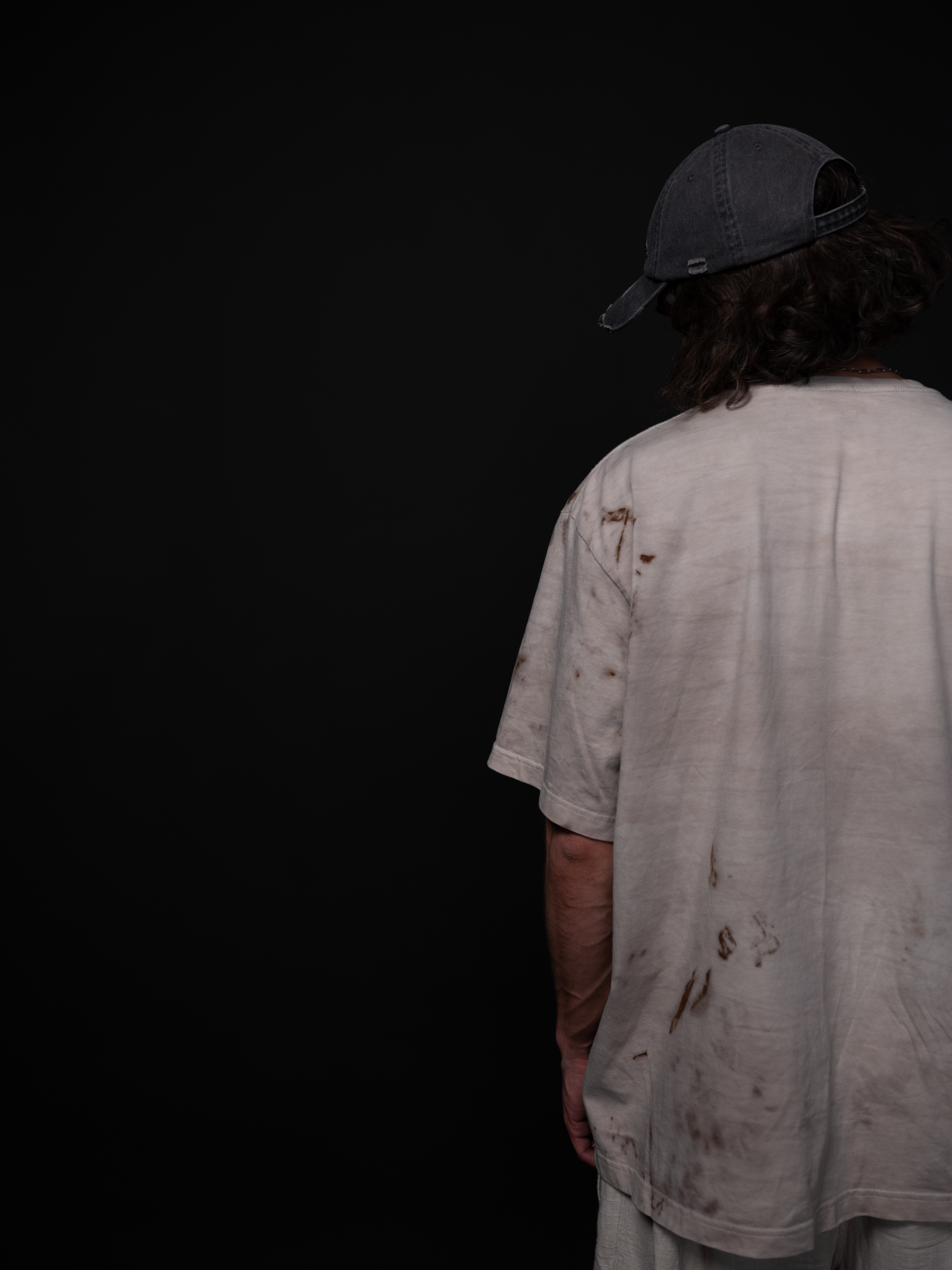 t-shirt with rust print - state of the island