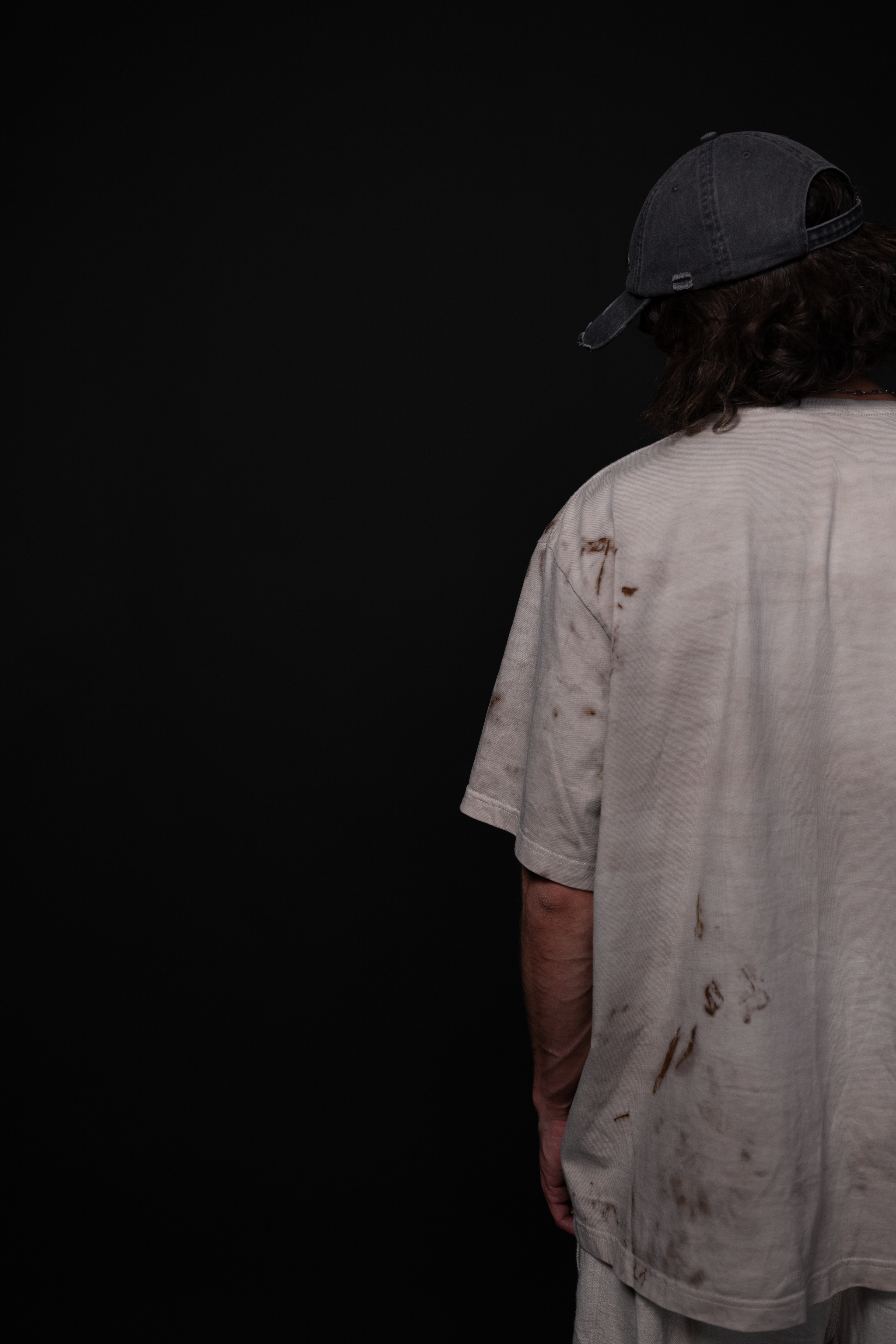 t-shirt with rust print - state of the island