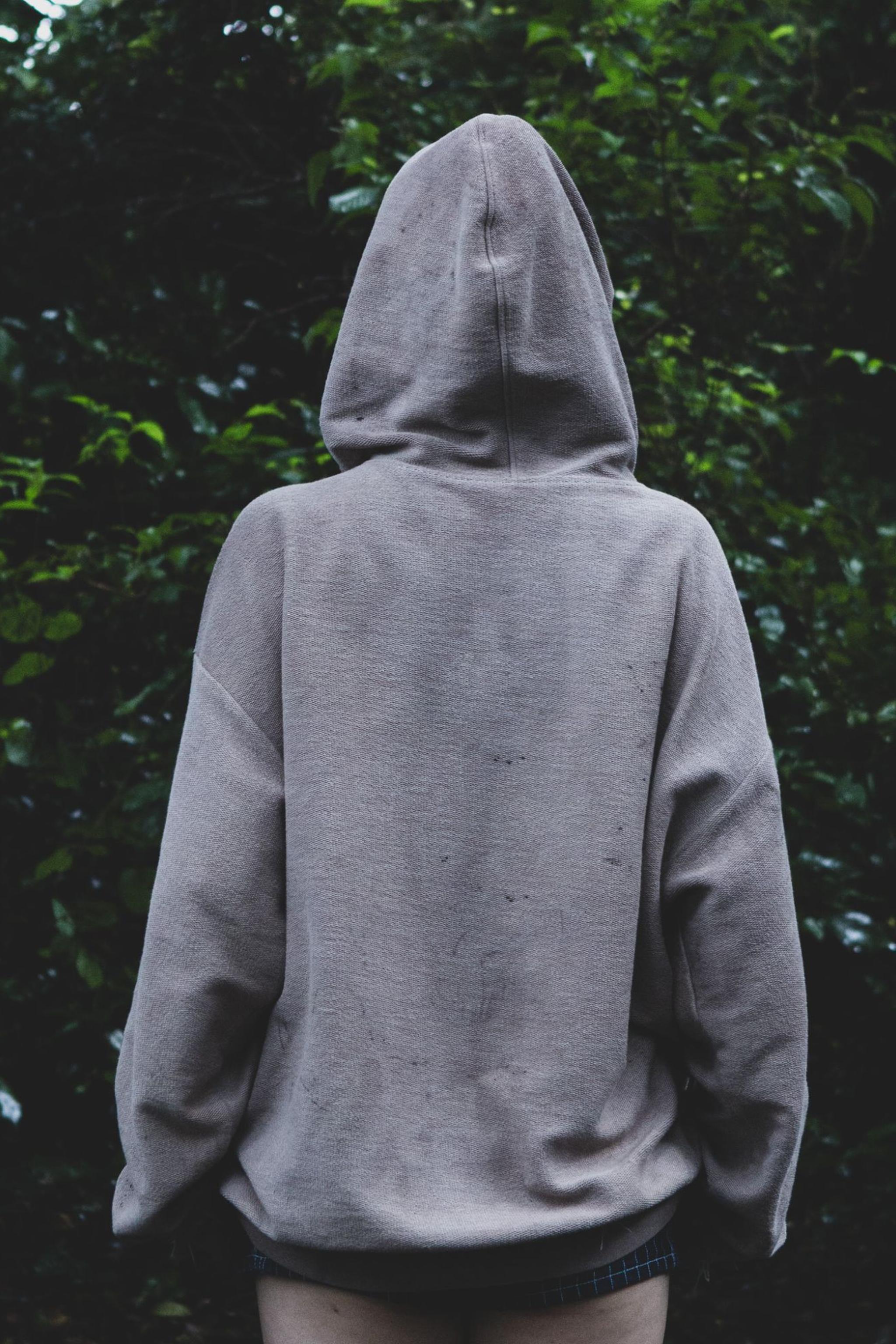 Back, hood up