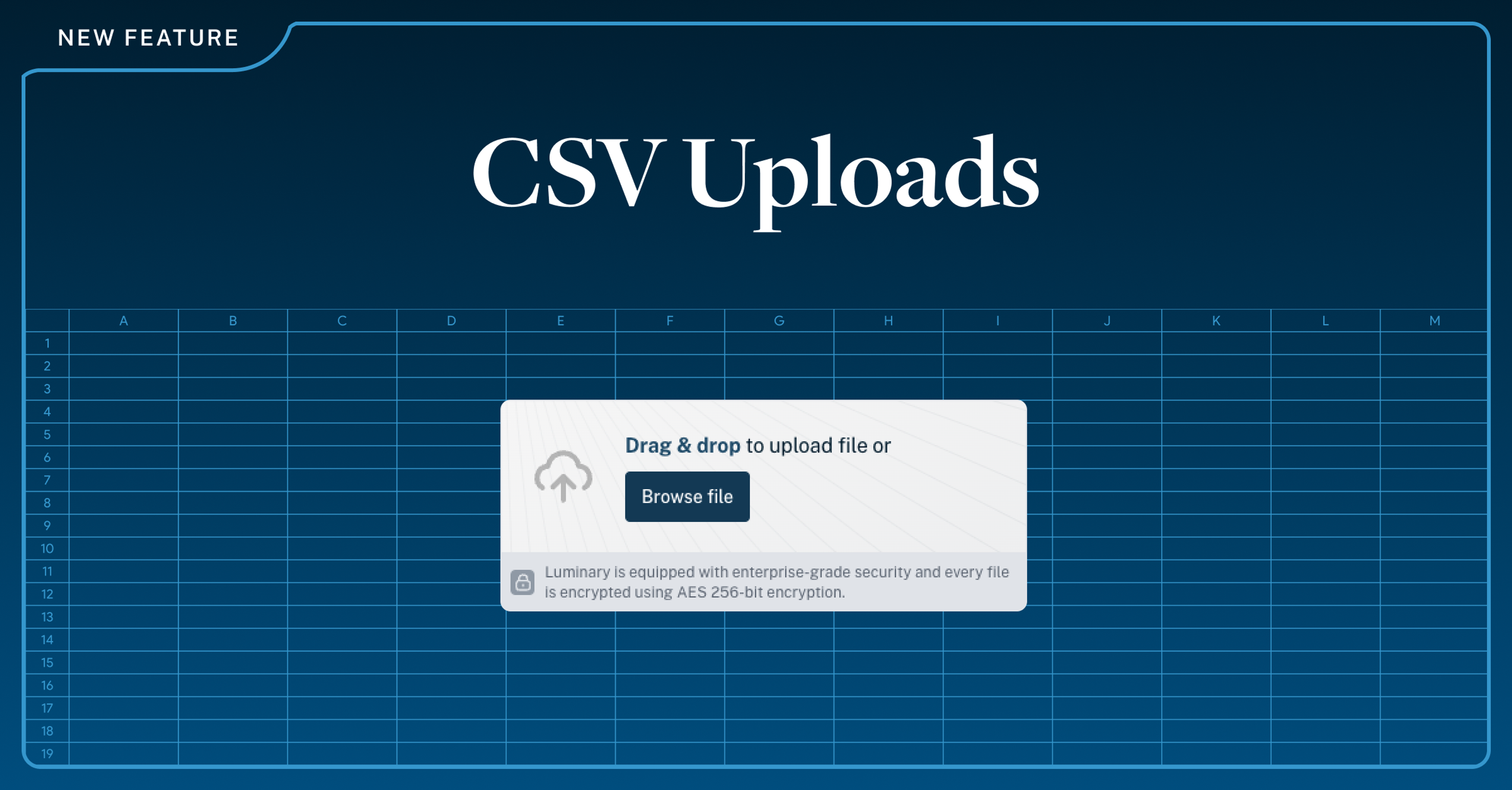 Update valuations in Luminary using CSV upload
