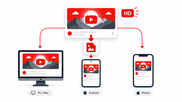 How to Download a YouTube Thumbnail in HD on Any Device