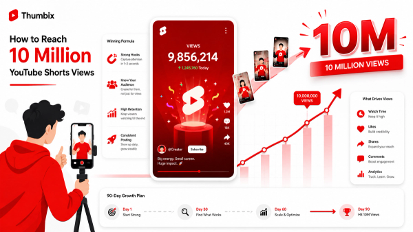 How to Reach 10 Million YouTube Shorts Views (The Fastest Path)