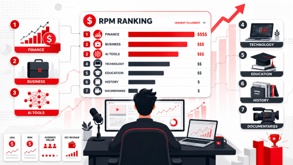 Best Faceless YouTube Channel Niches for High RPM in 2026