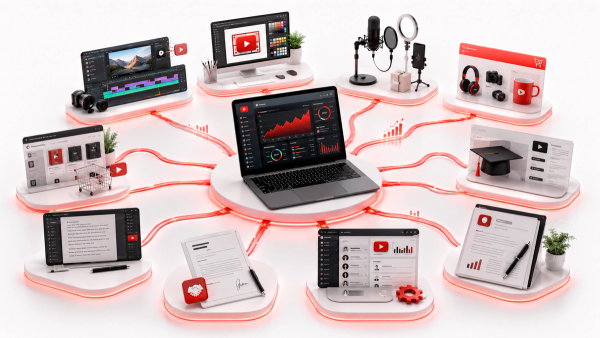 10 YouTube Side Hustles Anyone Can Start in 2026