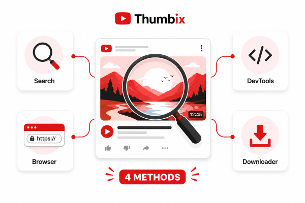 How to Find Any YouTube Video's Thumbnail (4 Methods)
