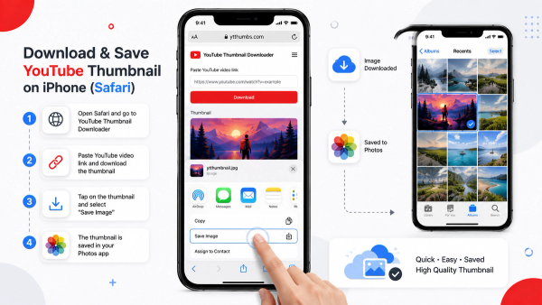 How to Save a YouTube Thumbnail on iPhone: Step-by-Step iOS Guide