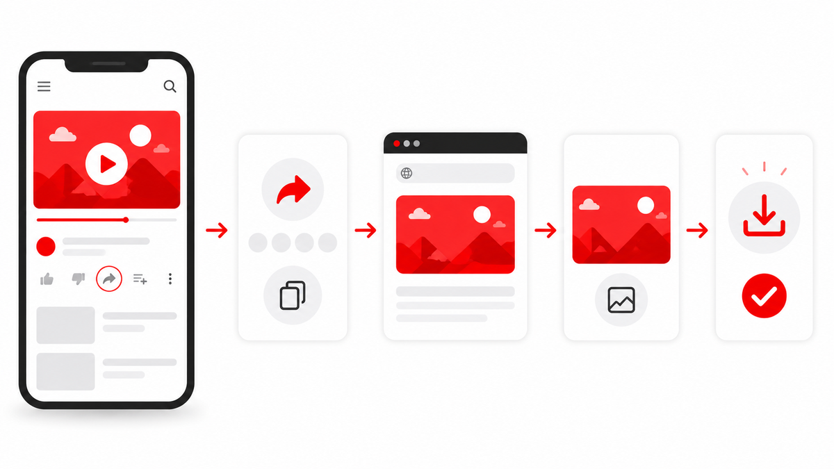 How to Save a YouTube Thumbnail on iPhone: Step-by-Step iOS Guide